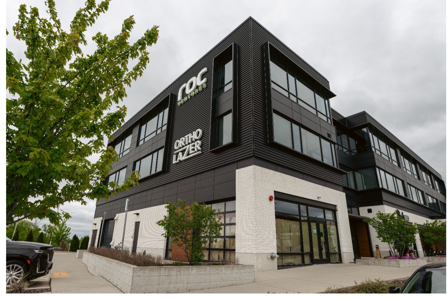 Roc Ortho Lazer building at Ballpark Commons