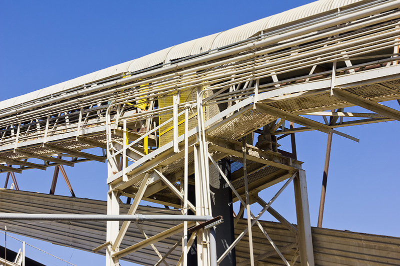 Covered conveyor system